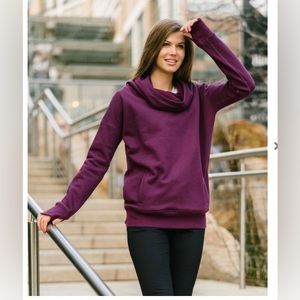 Zyia Oh So Soft Hoodie in Olive Green